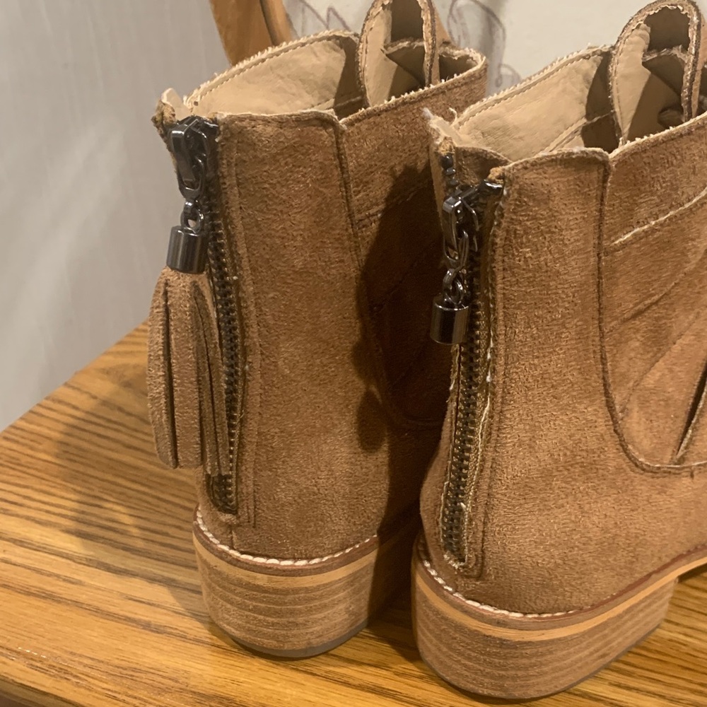 A Rider Girl Suede Ankle Boots - Picture 8 of 11